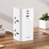 LDNIO SC4383 2USB-C+USB-A Power Strips 2500W Tower Extension Power Socket with 70W USB Ports for Phone Charger EU US UK Plug - White